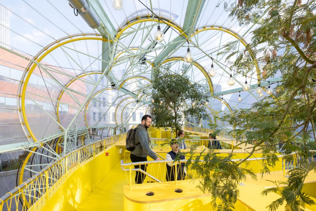 BIM建筑|设计街区食堂 / Selgascano