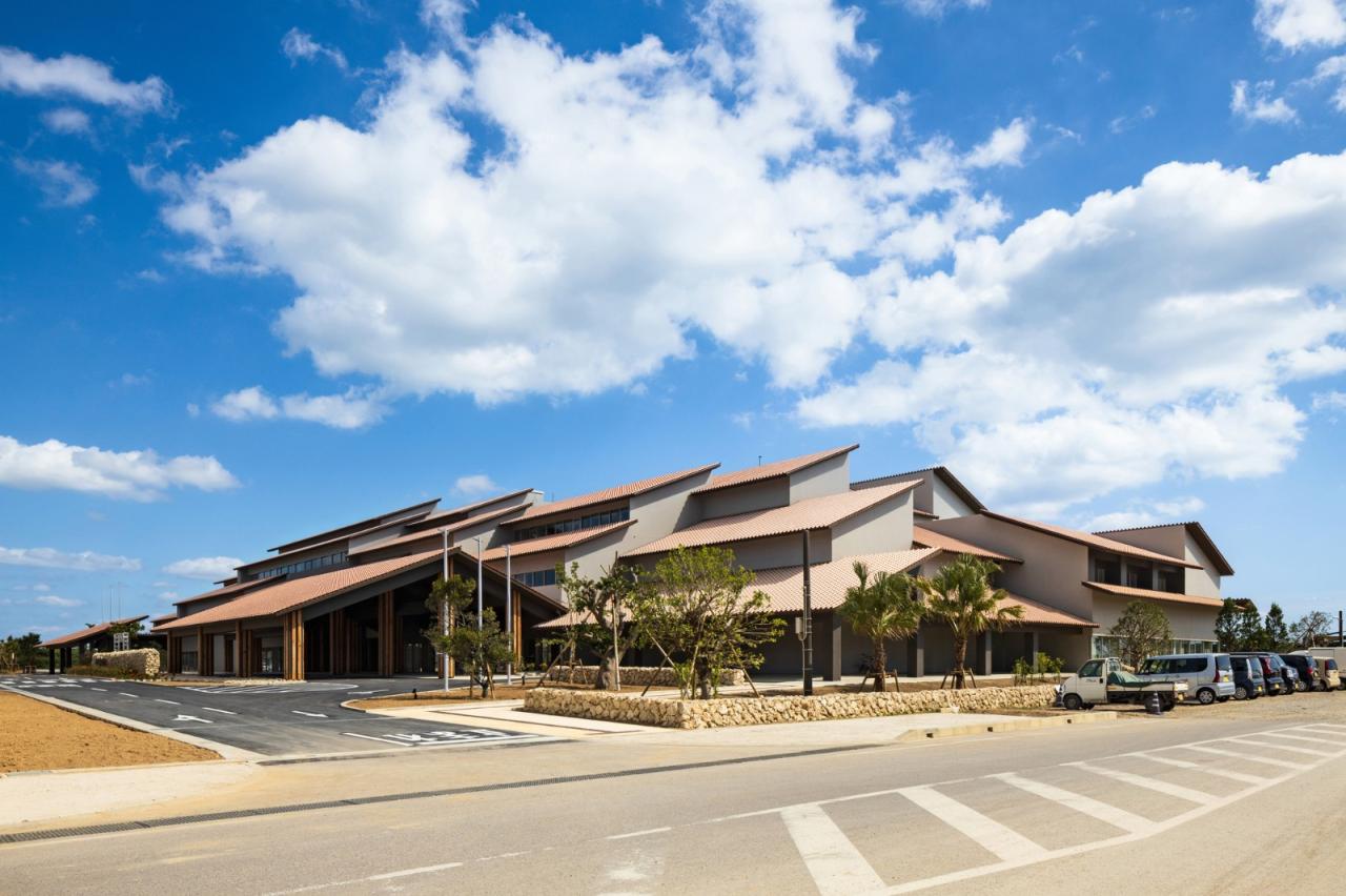 BIM建筑|石垣市政府大楼 / 隈研吾建筑都市设计事务所