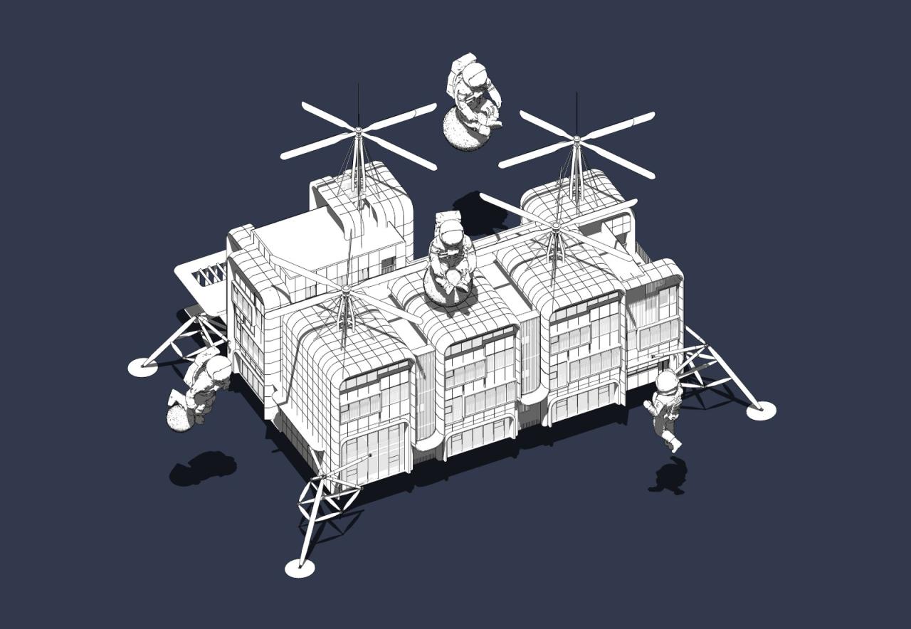 BIM建筑|飞行梦想的建筑乌托邦：广州城投·空港1号幼儿园 / PTA上海柏涛·广州事业部
