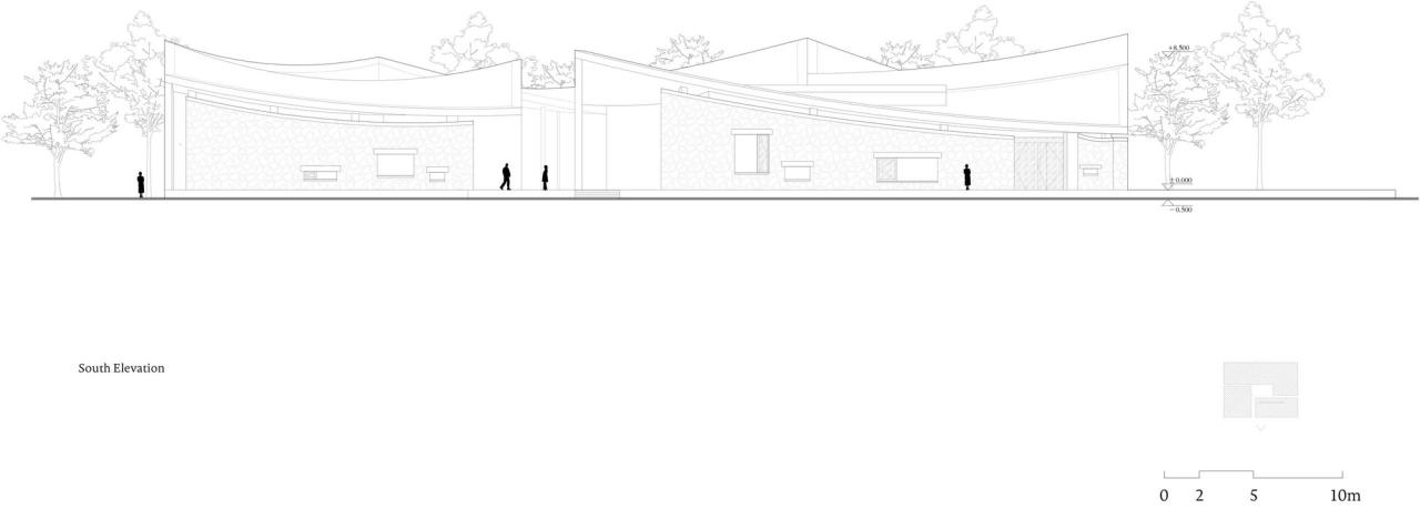 BIM建筑|淄博华侨城艺术中心 / 朱锫建筑设计事务所