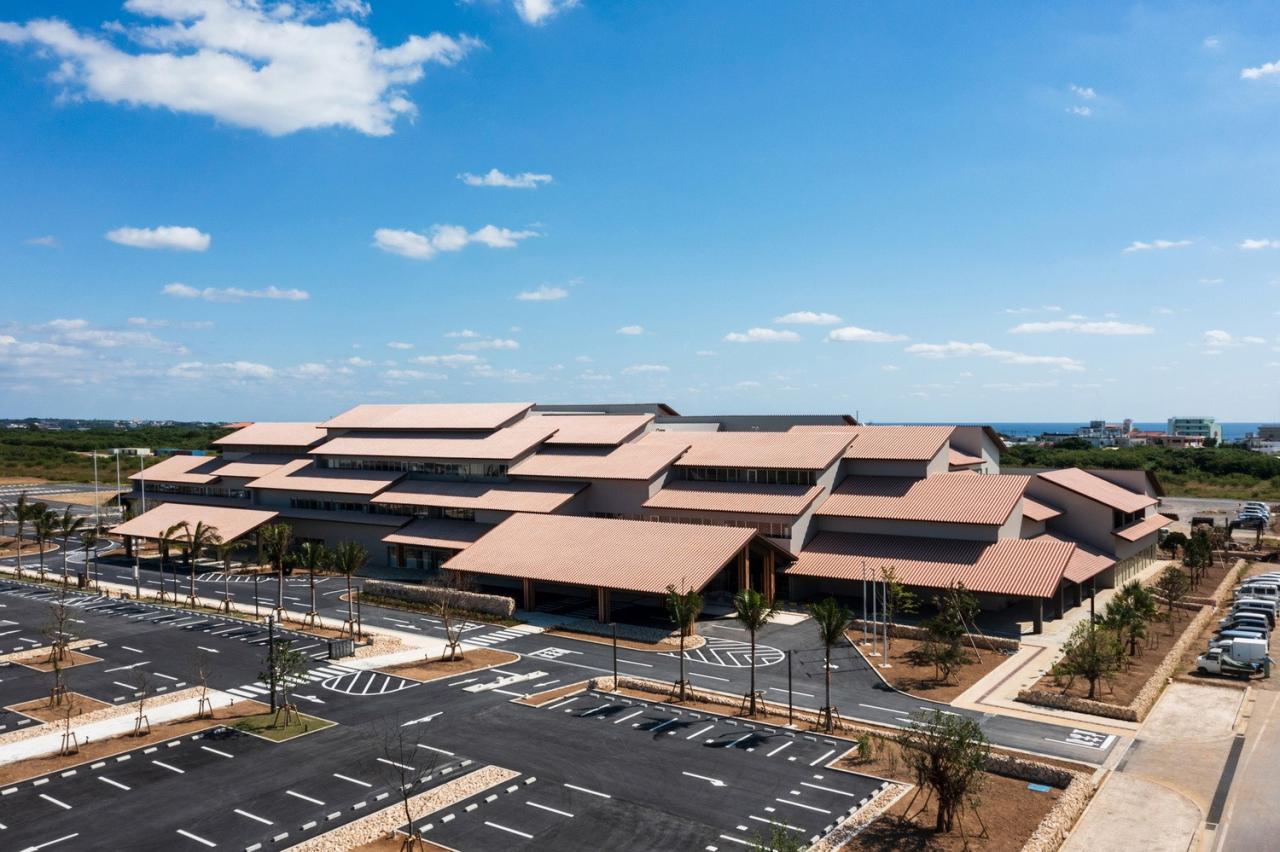 BIM建筑|石垣市政府大楼 / 隈研吾建筑都市设计事务所