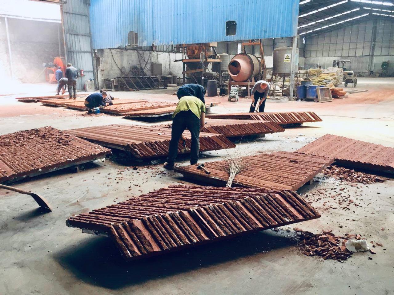 BIM建筑|红色石阵，云南东风韵艺术中心 / 孟凡浩