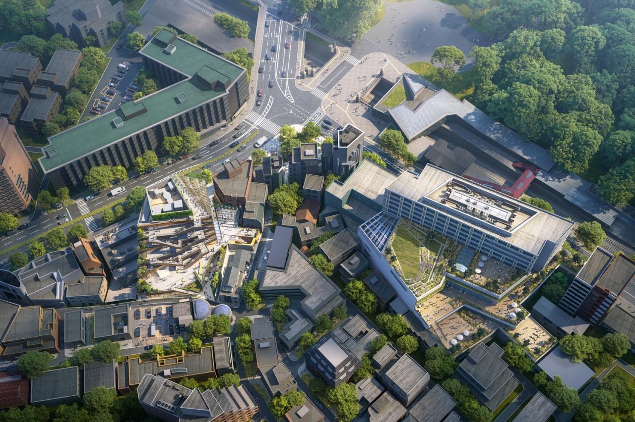 BIM建筑|两面建筑：东京原宿 Harajuku Quest / OMA