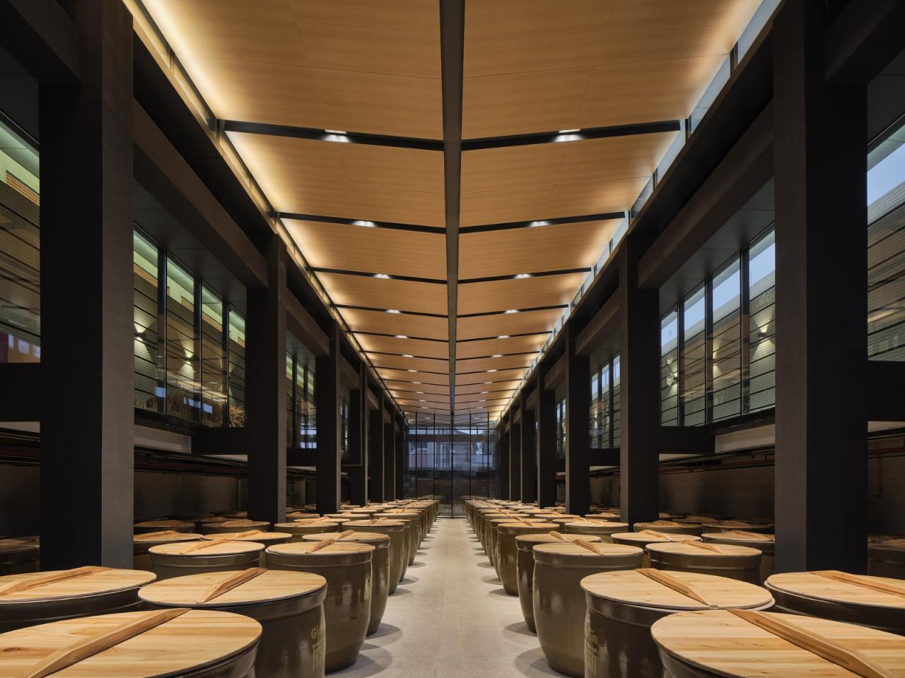 BIM建筑|永春侨新红粬醋观光工厂 / 渤岳建筑设计