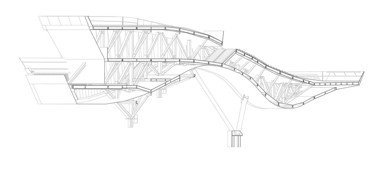 BIM建筑|云海天舟 / 南大建筑钟华颖工作室
