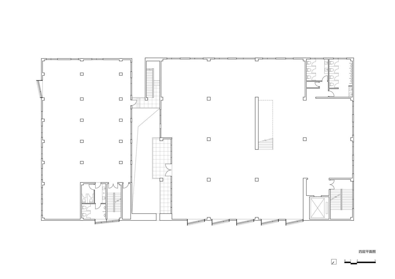 BIM建筑|东财工业区7#8#楼改造 / 深圳对角线建筑设计