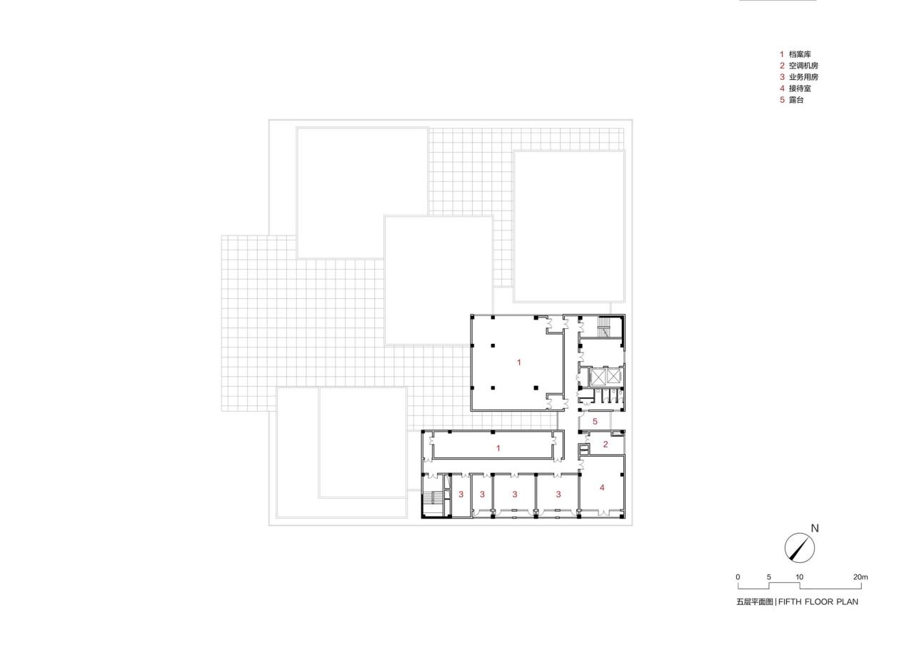 BIM建筑|嵩县三馆合一建设项目 / 王晖建筑工作室