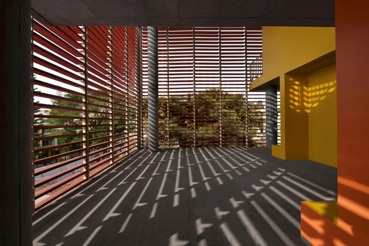 BIM建筑|Divya Shanthi 校园升级改造 / 飞象工作室