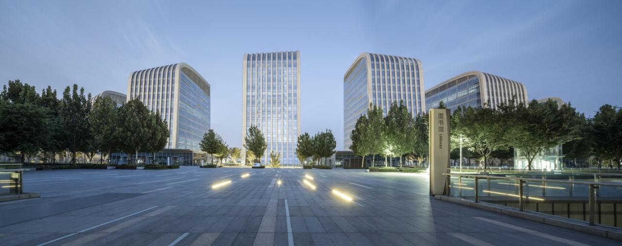 BIM建筑|高山流水、兼收并蓄的城市文化新名片—济宁市文化中心三期文化产业园 / Laguarda.Low Architects (LLA)