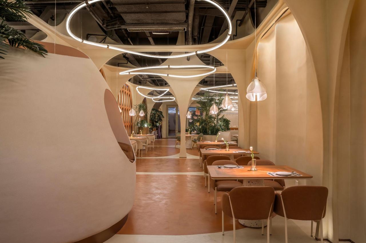 BIM建筑|Meet 11花漾餐厅 / 力场（北京）建筑设计