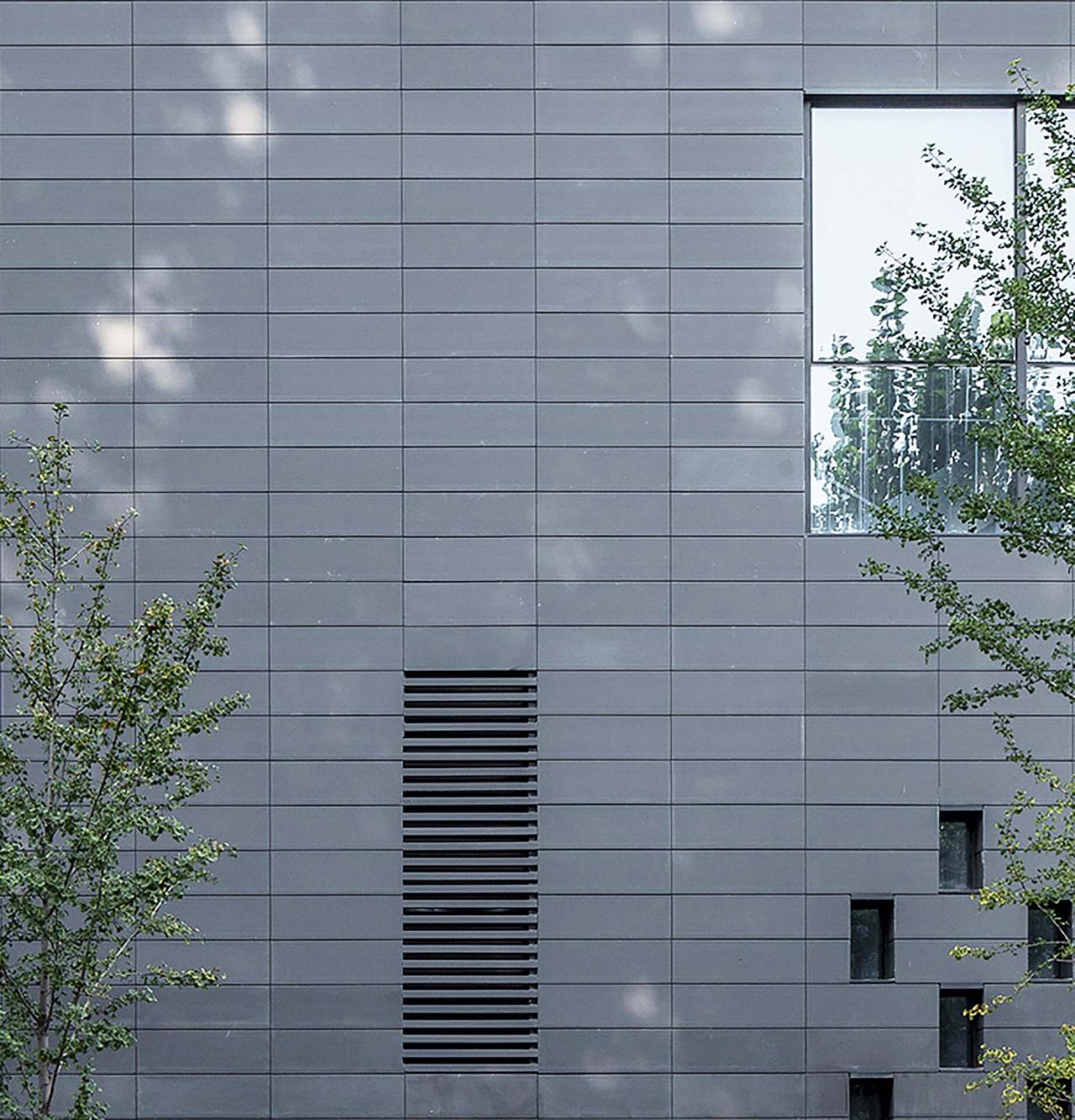 BIM建筑|朝向天空的院子——北京通州潞城市民中心 / 意度建筑