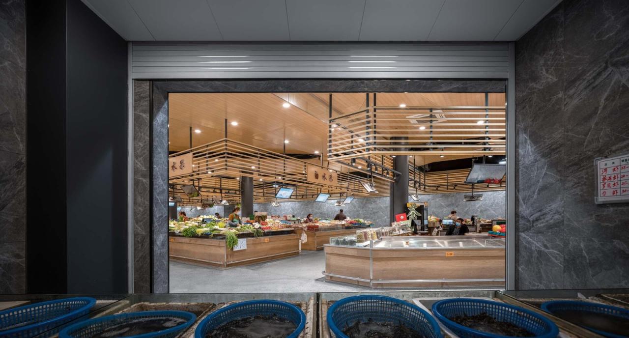 BIM建筑|刘潭市集 / 米丈建筑