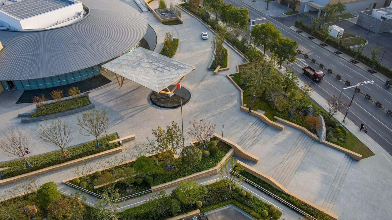 BIM建筑|长三角生态绿色一体化发展示范区（嘉善）企业交流服务基地 / 上海绿建建筑设计事务所