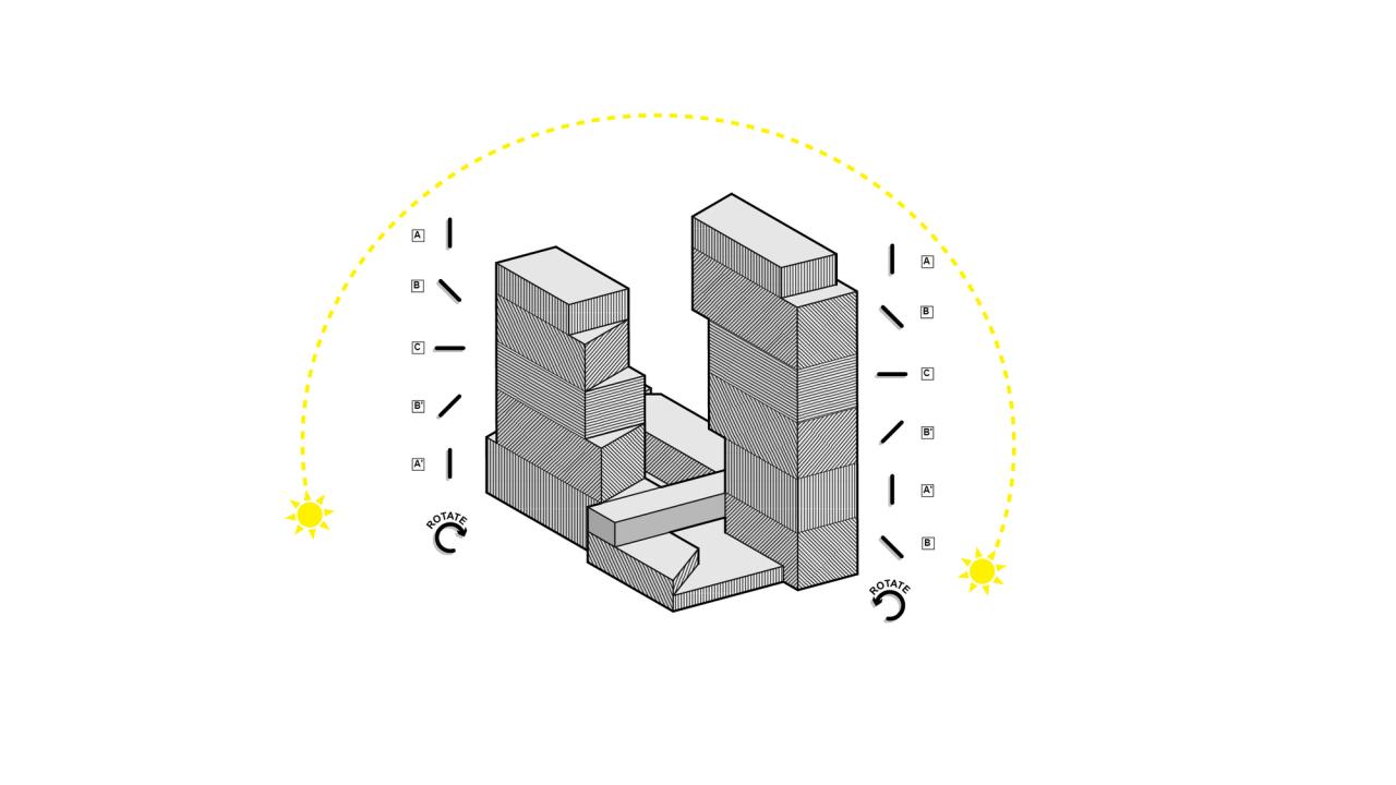 BIM建筑|纽约绿点 Landing D，掰开体量 / OMA / Jason Long