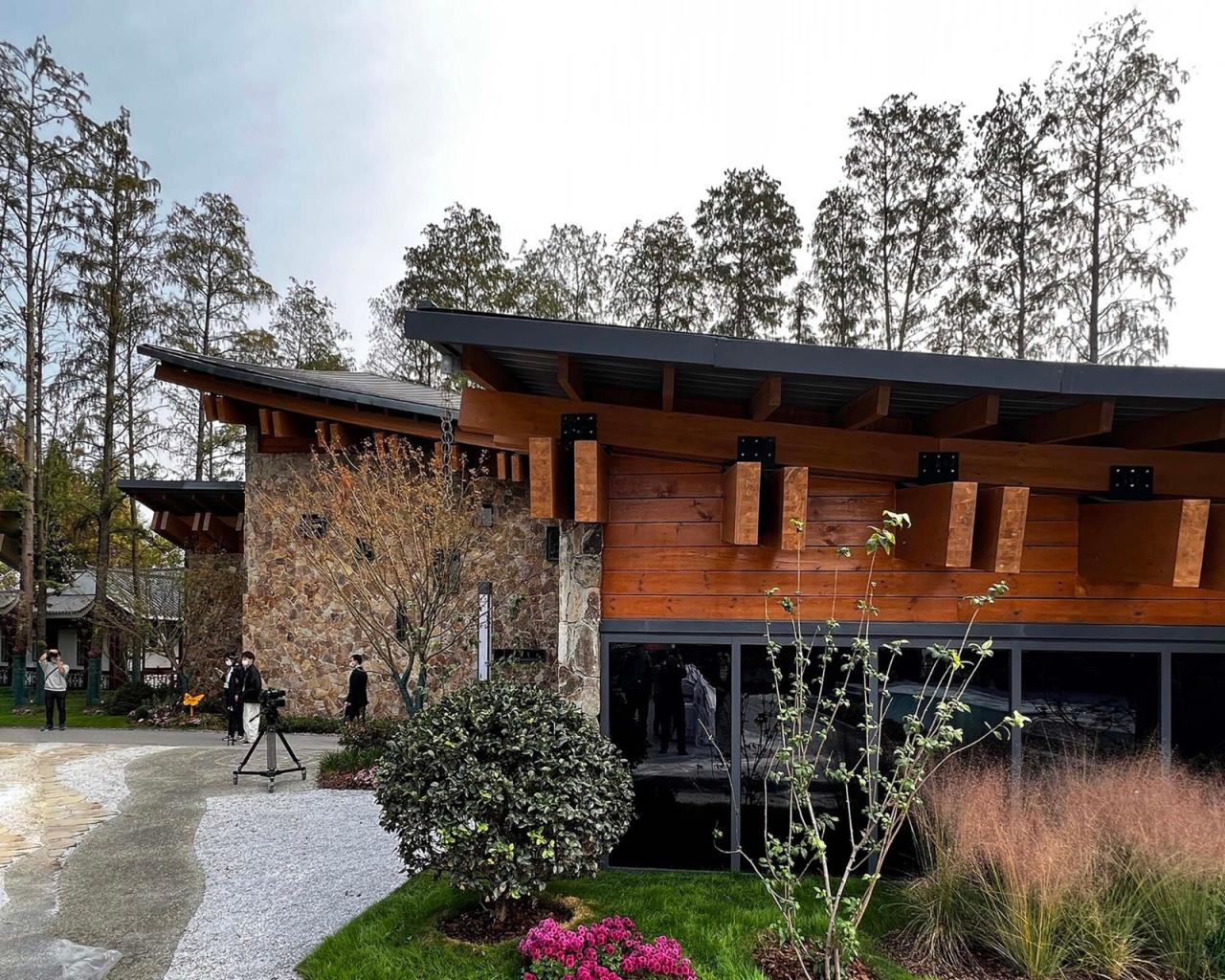 BIM建筑|中国履行《湿地公约》30周年成就展馆 / 华中科技大学李保峰建筑工作室