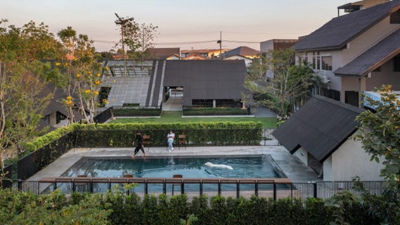 BIM建筑|EKAR将住房与酒店和狗的活动场所结合在一起