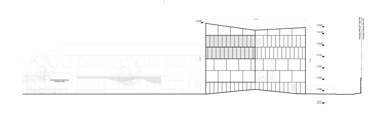 BIM建筑|法国曼恩卢瓦尔省档案馆扩建 / Magnum architectes & urbanistes