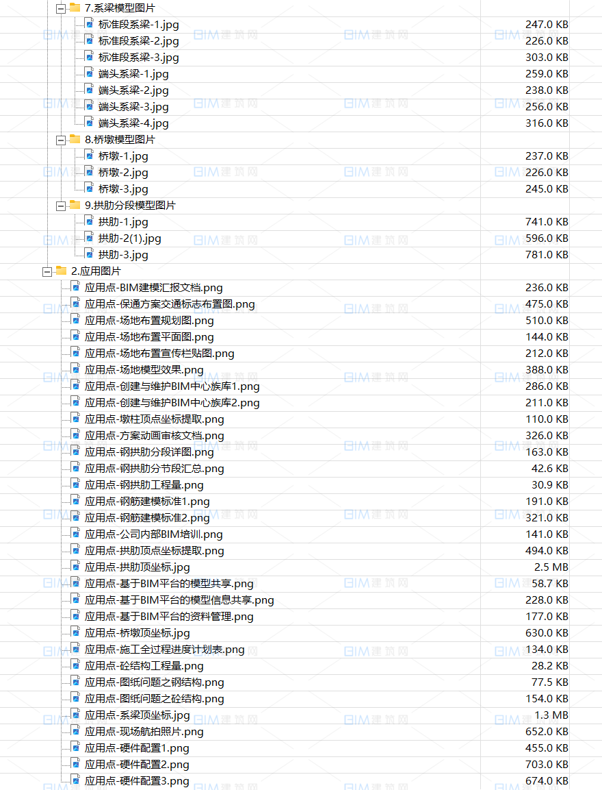 市政桥梁BIM项目模型研究成果资料，基于BIM技术大跨度系杆拱施工技术研究