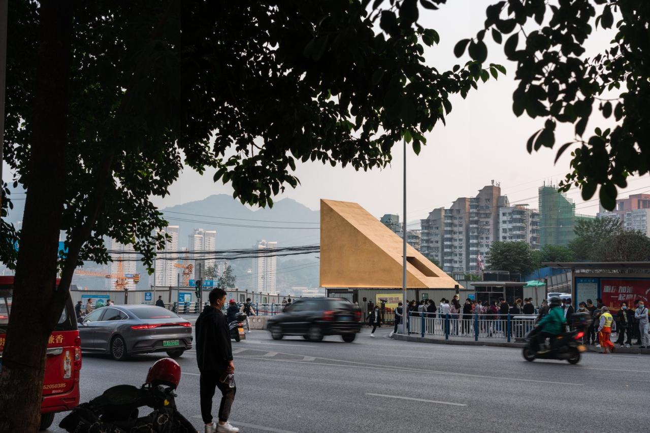 BIM建筑|重庆湖广·城市先锋展厅 / 素造建筑