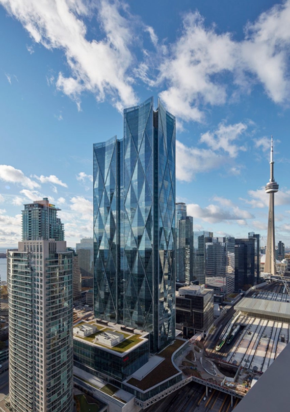 BIM建筑|威尔金森·艾尔用“三维钻石”包裹多伦多摩天大楼