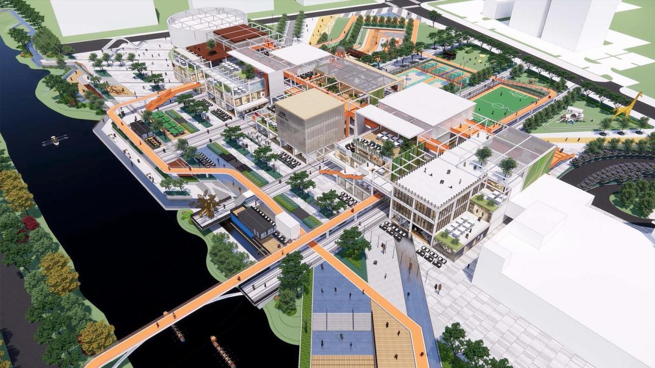 BIM建筑|遇见未来——510生活广场改造 / 简和建筑