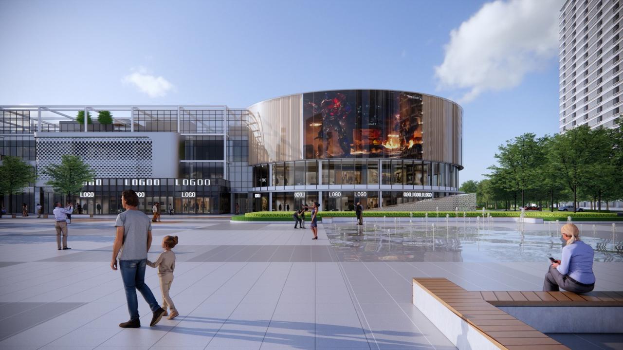 BIM建筑|遇见未来——510生活广场改造 / 简和建筑