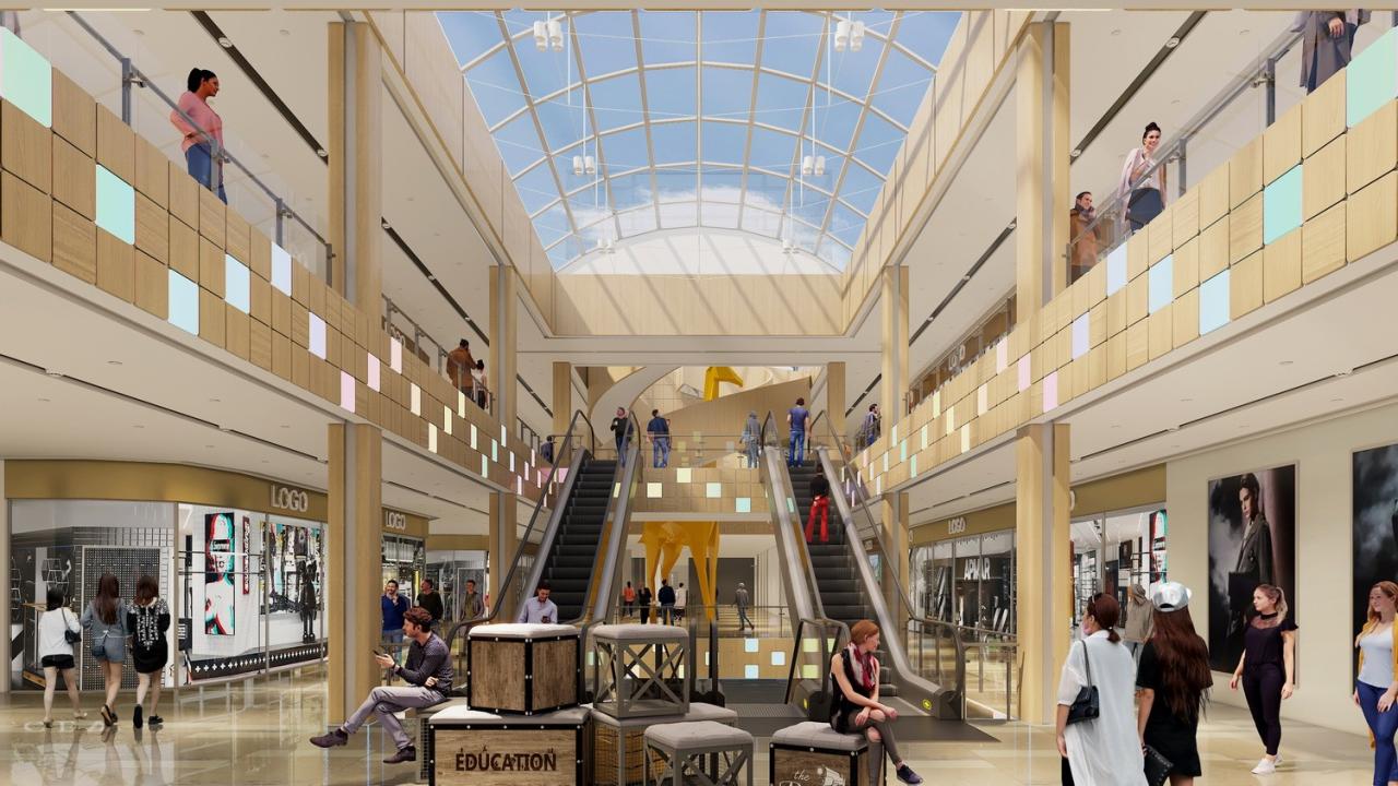 BIM建筑|遇见未来——510生活广场改造 / 简和建筑