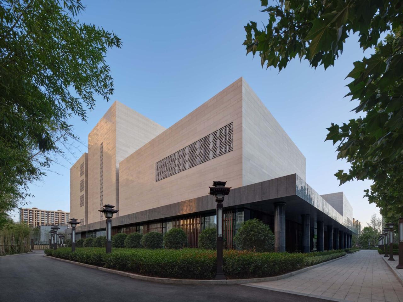 BIM建筑|嵩县三馆合一建设项目 / 王晖建筑工作室