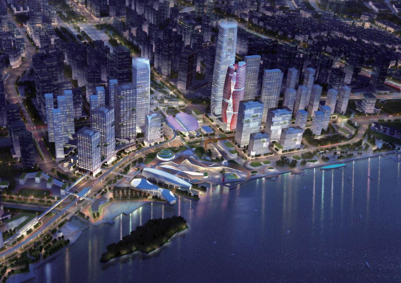 BIM建筑|广州船厂城市设计国际竞赛方案首次亮相 / SPARK