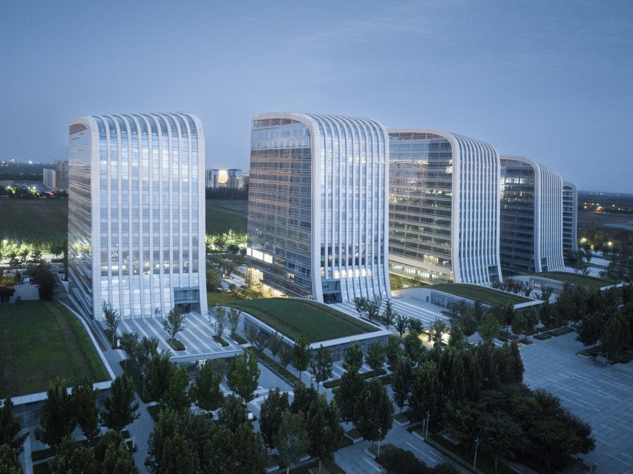 BIM建筑|高山流水、兼收并蓄的城市文化新名片—济宁市文化中心三期文化产业园 / Laguarda.Low Architects (LLA)