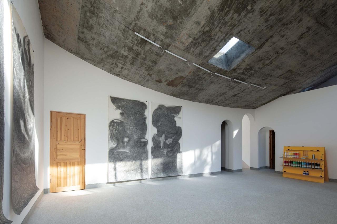 BIM建筑|乡村画室 / 跳房子建筑工作室