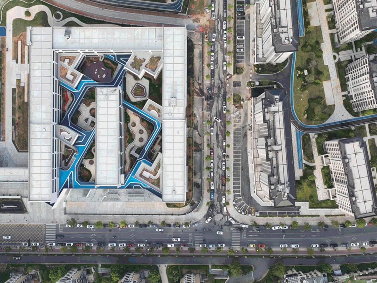 BIM建筑|衢州新华第二学校 / 零壹城市建筑事务所