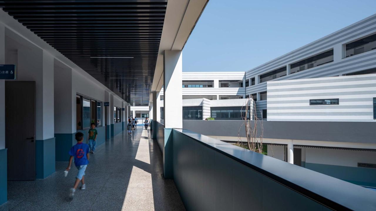 BIM建筑|衢州新华第二学校 / 零壹城市建筑事务所