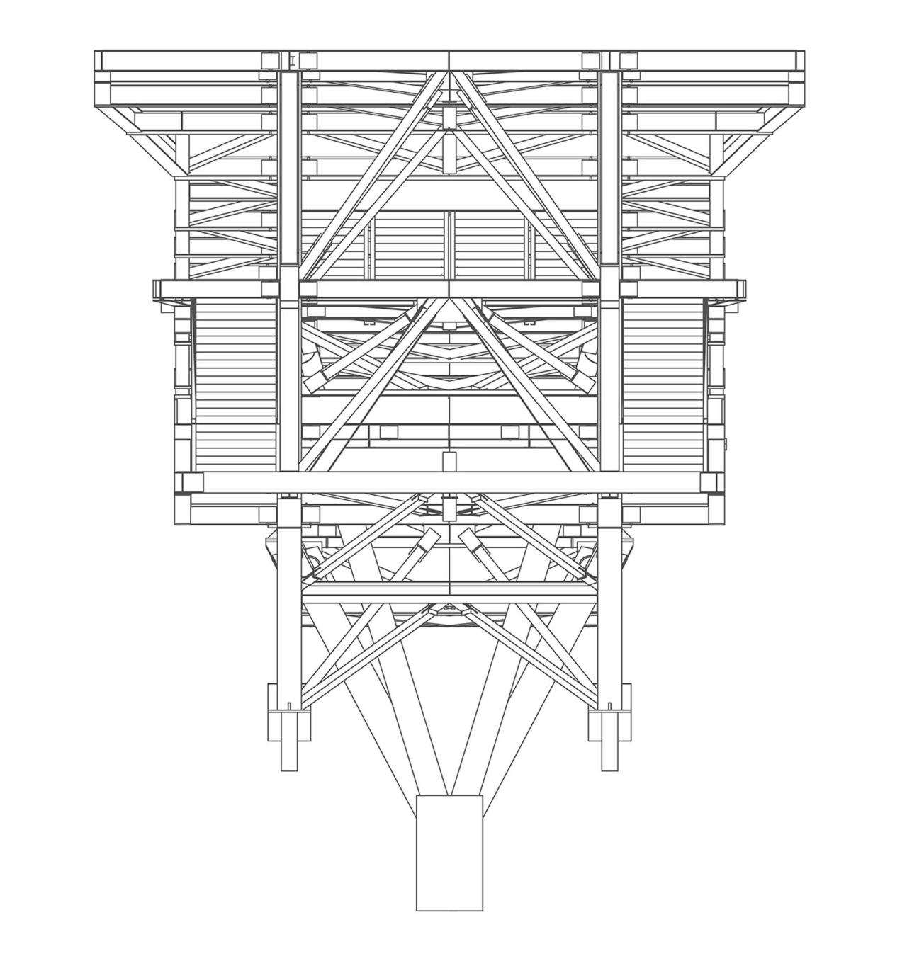 BIM建筑|云海天舟 / 南大建筑钟华颖工作室
