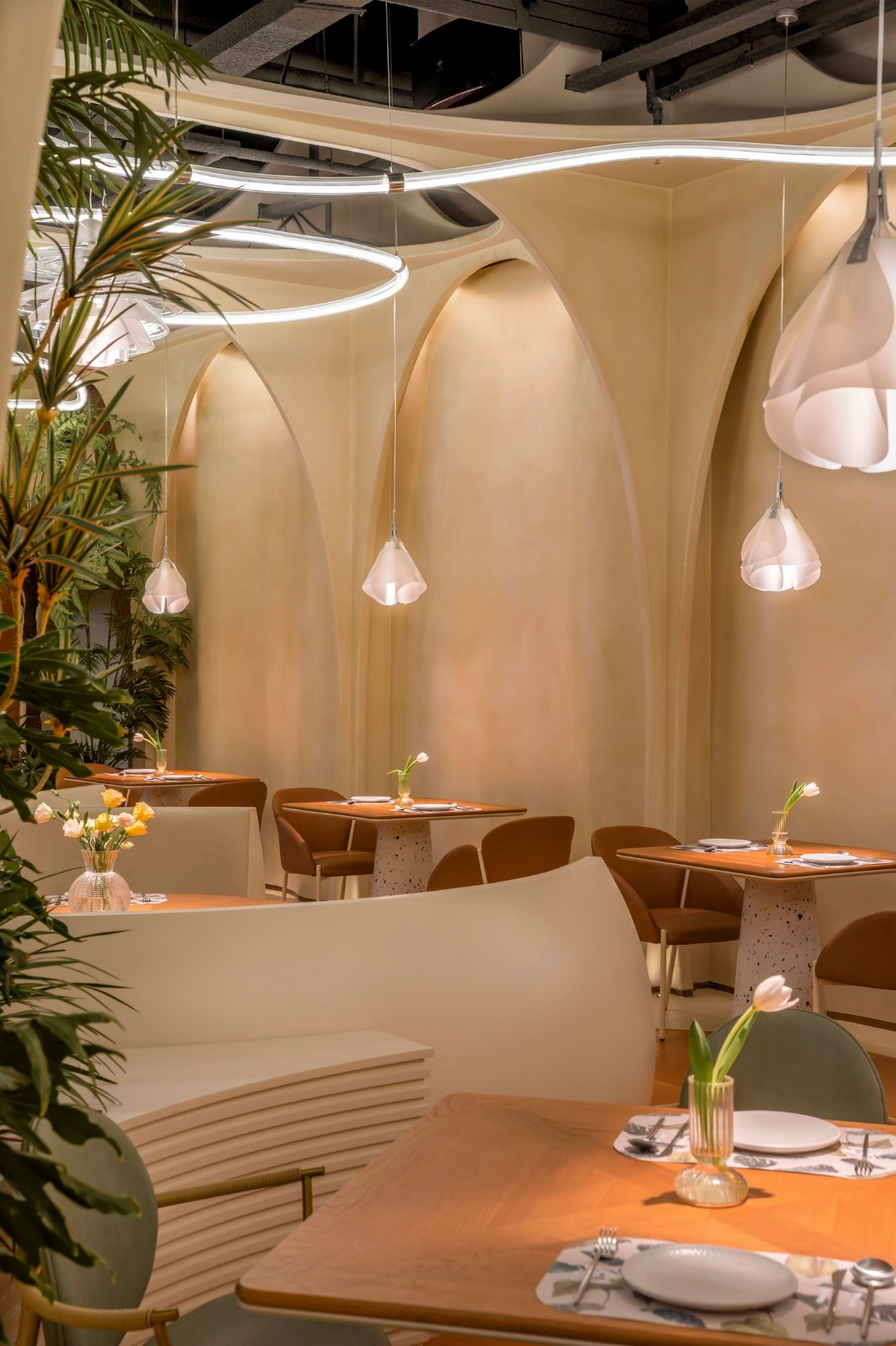 BIM建筑|Meet 11花漾餐厅 / 力场（北京）建筑设计