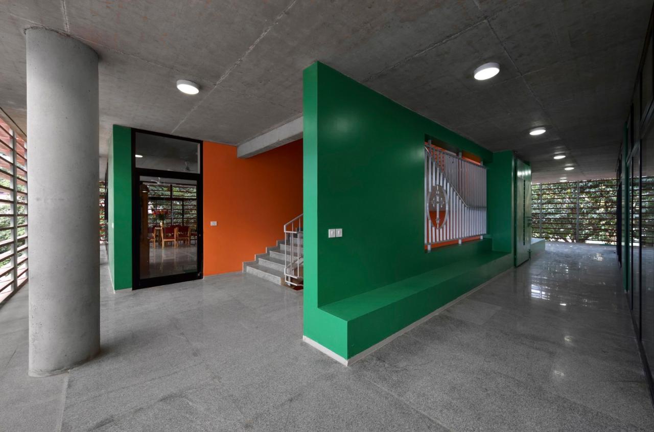 BIM建筑|Divya Shanthi 校园升级改造 / 飞象工作室