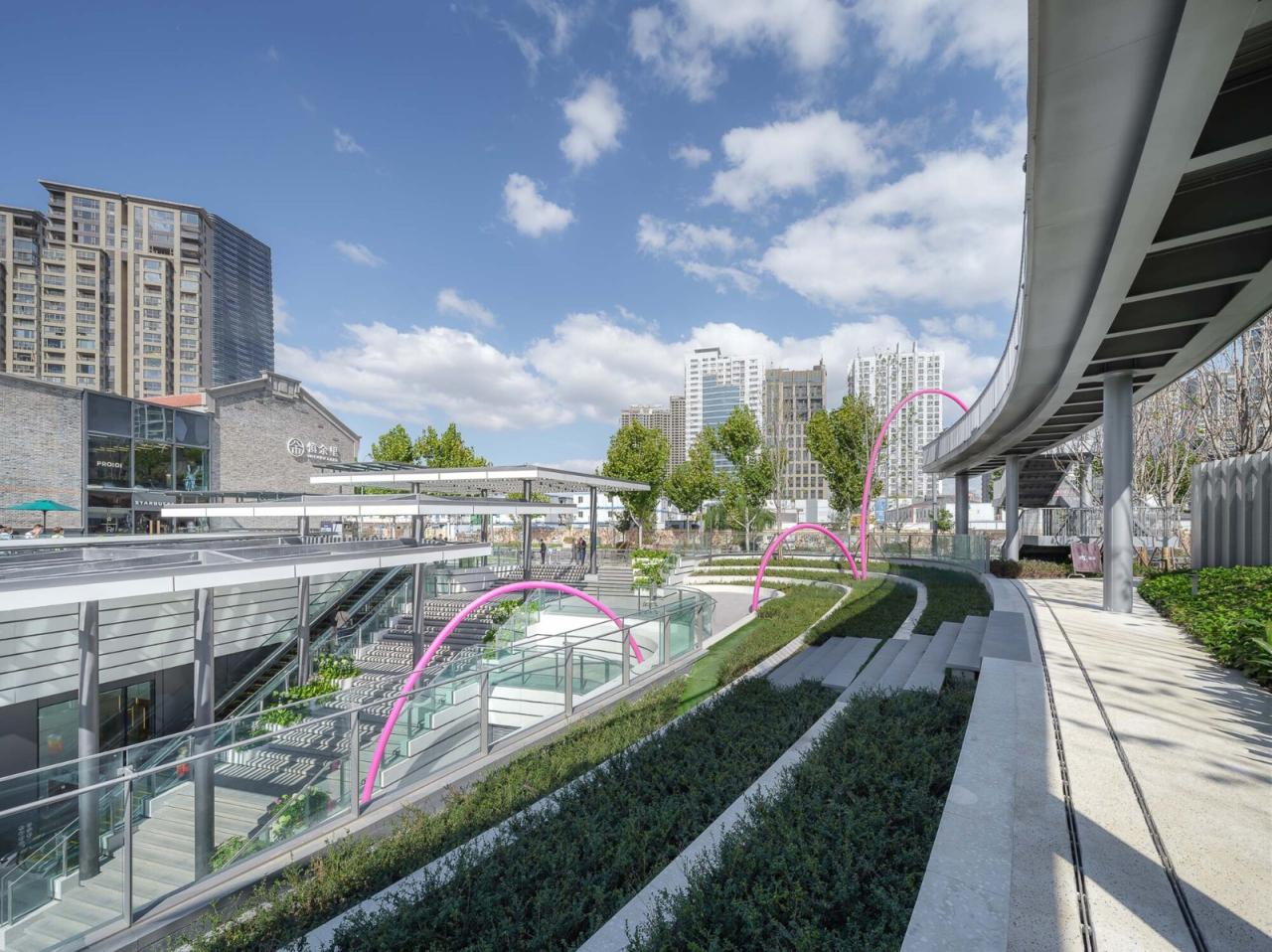 BIM建筑|上海苏河湾万象天地 / Kokaistudios