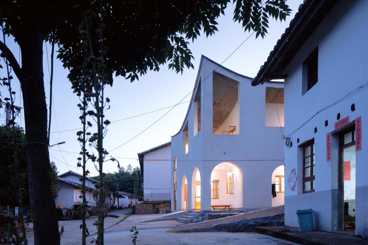 BIM建筑|乡村画室 / 跳房子建筑工作室