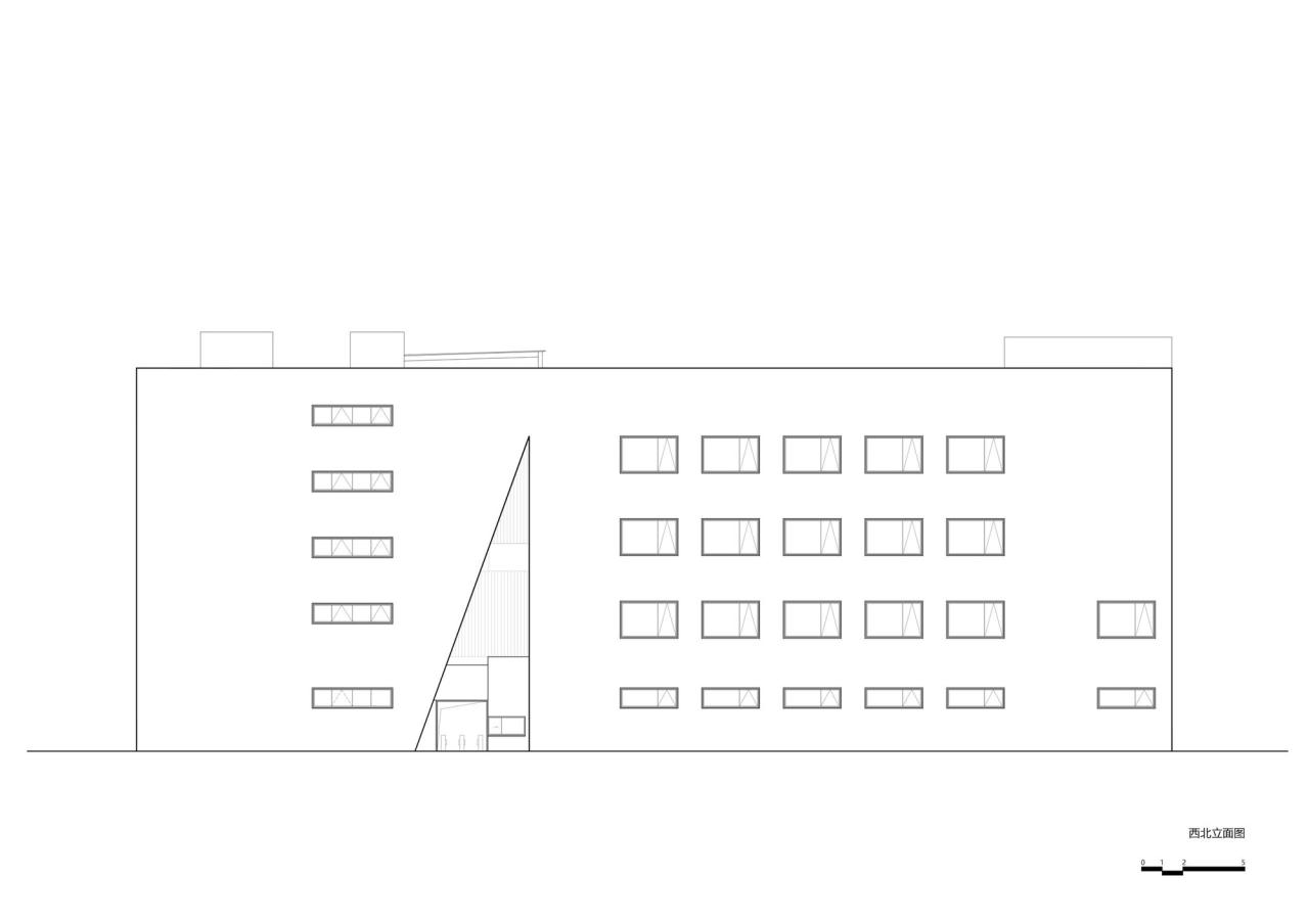 BIM建筑|东财工业区7#8#楼改造 / 深圳对角线建筑设计