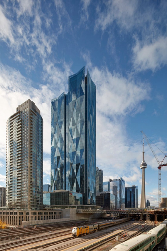 BIM建筑|威尔金森·艾尔用“三维钻石”包裹多伦多摩天大楼