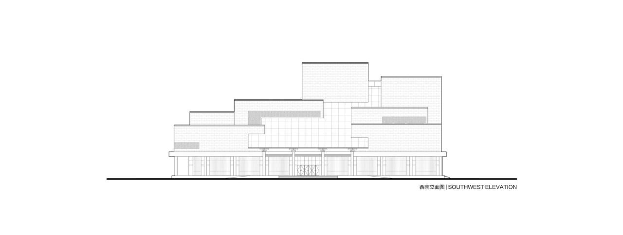 BIM建筑|嵩县三馆合一建设项目 / 王晖建筑工作室