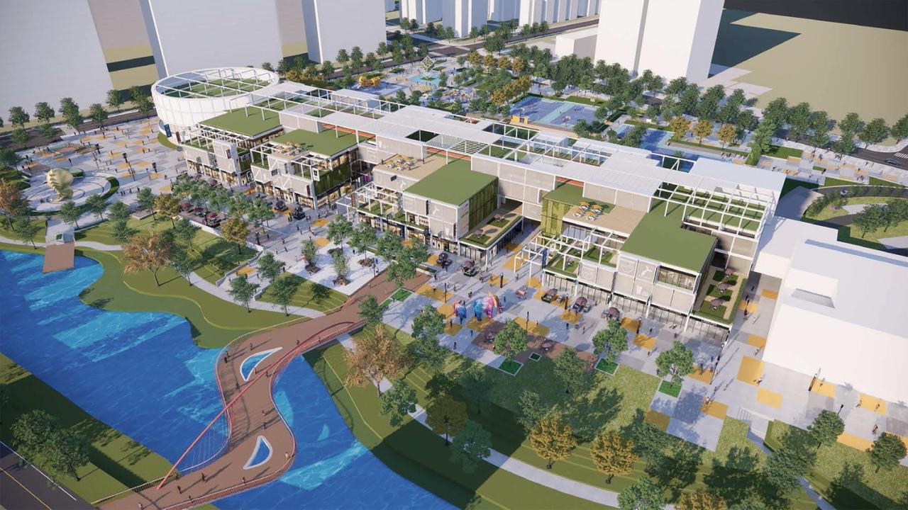 BIM建筑|遇见未来——510生活广场改造 / 简和建筑