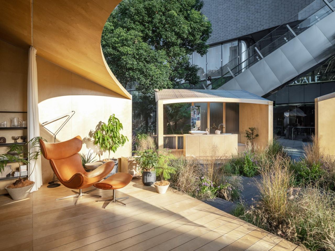 BIM建筑|间园 ：闹市中的空间装置 / 间筑设计