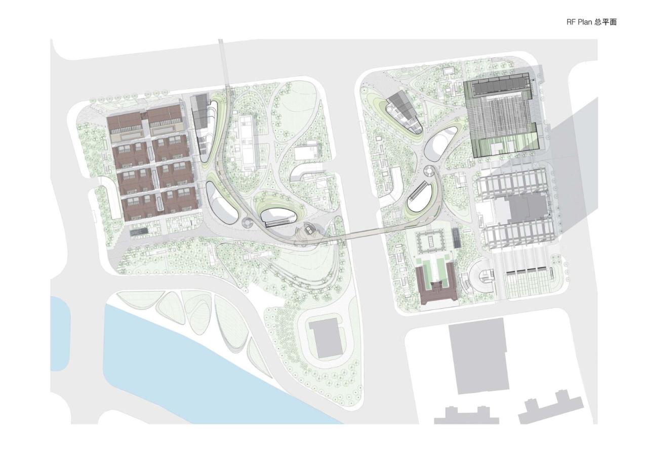 BIM建筑|上海苏河湾万象天地 / Kokaistudios