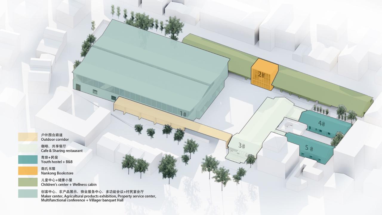 BIM建筑|龙游团石村未来乡村生活馆 / 上海严旸建筑设计工作室