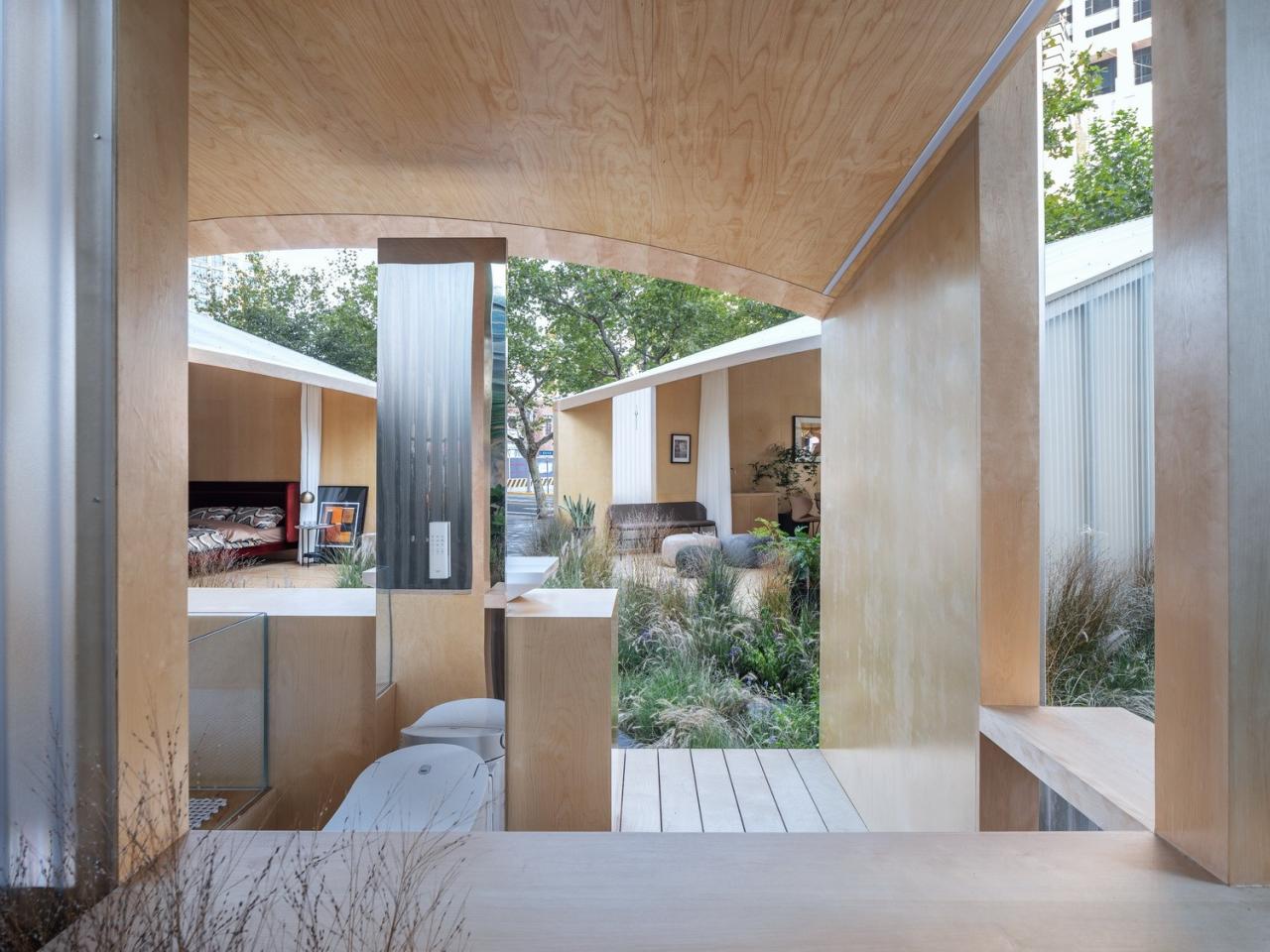 BIM建筑|间园 ：闹市中的空间装置 / 间筑设计