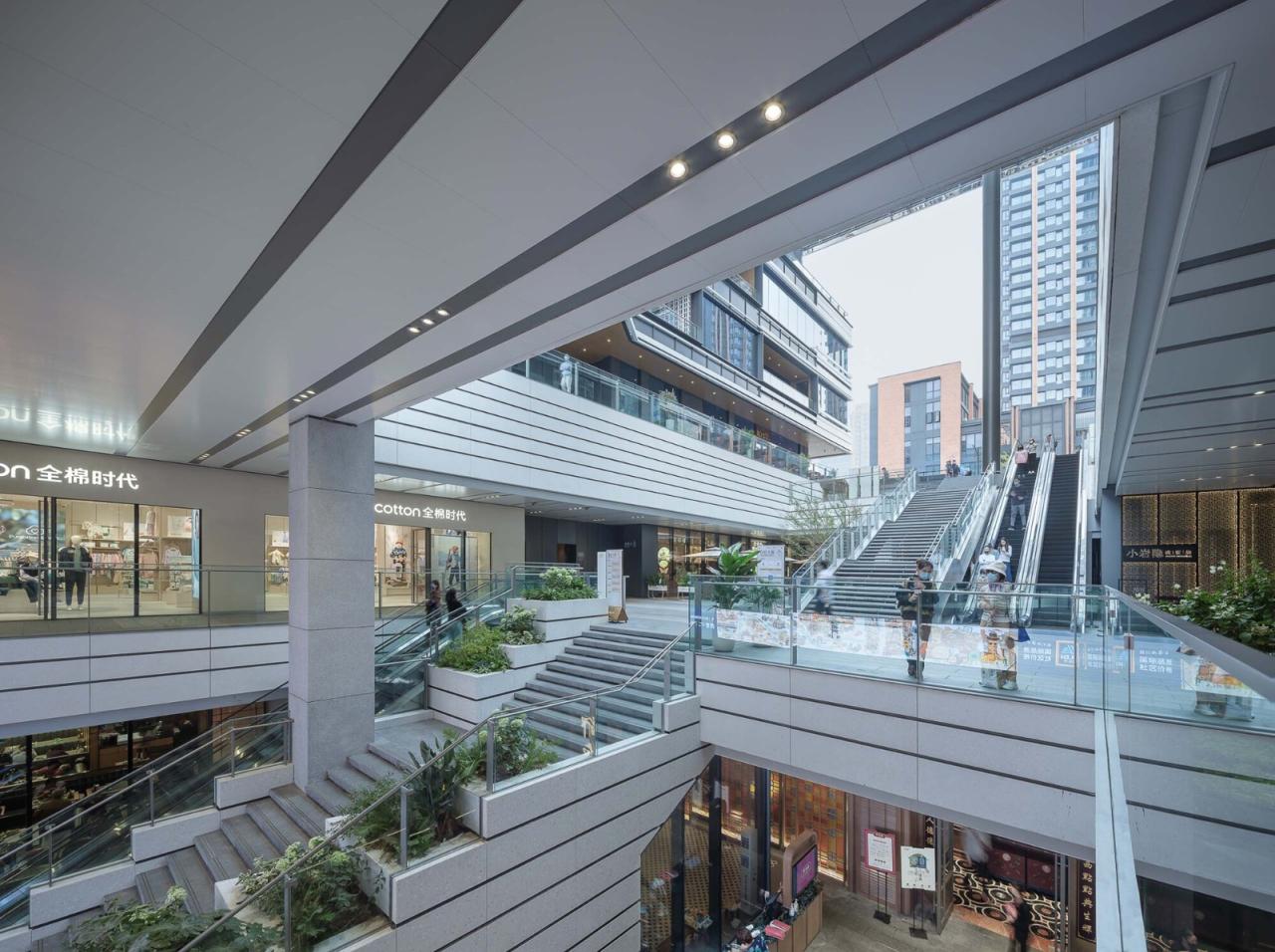 BIM建筑|上海苏河湾万象天地 / Kokaistudios