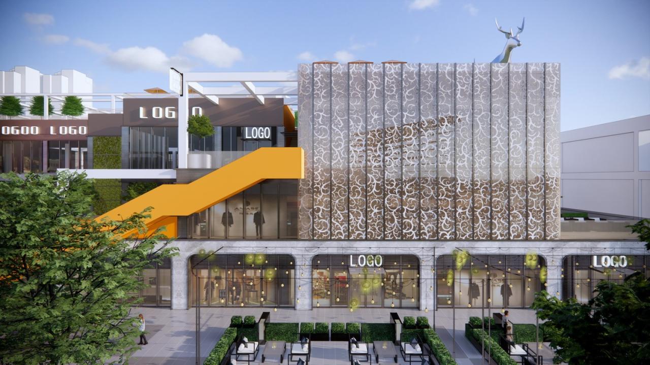 BIM建筑|遇见未来——510生活广场改造 / 简和建筑