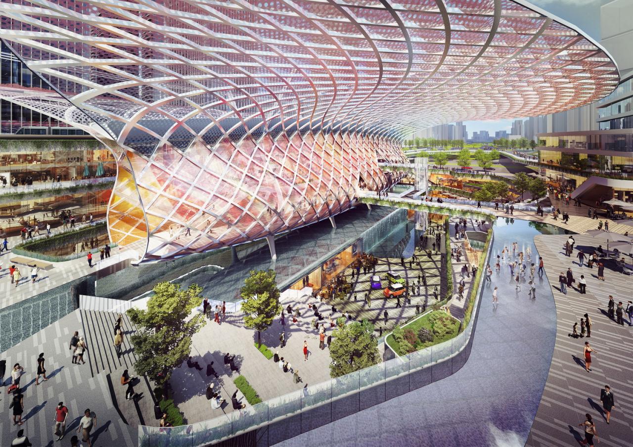 BIM建筑|广州船厂城市设计国际竞赛方案首次亮相 / SPARK