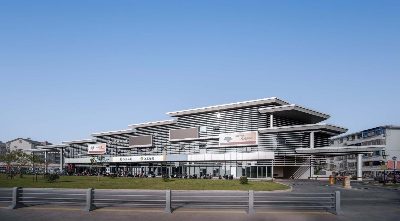 BIM建筑|刘潭市集 / 米丈建筑